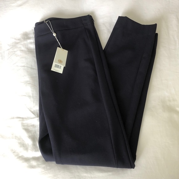 Tory Burch Maude Legging Medium Navy Size 10 - Picture 1 of 5